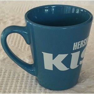 Hershey Kisses Blue 11 Oz  Ceramic Coffee Cup Mug - NWOT